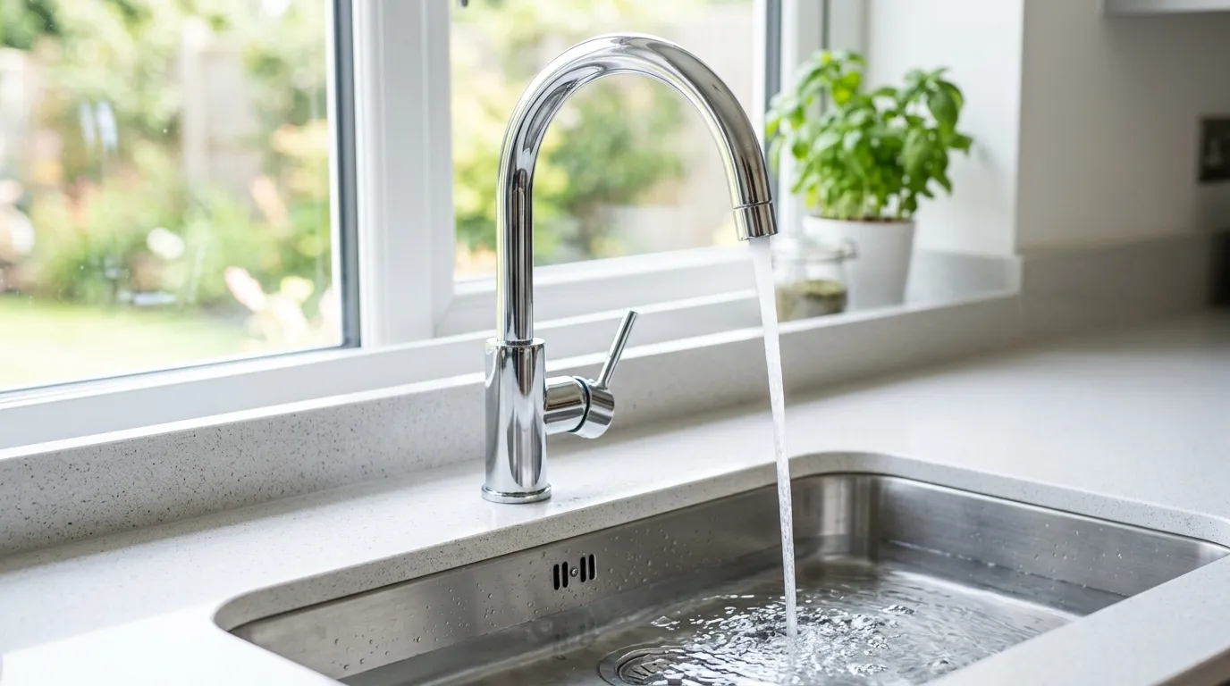 Local Plumbing Master Pros same day plumber fixing a faucet in Oak Springs, AZ